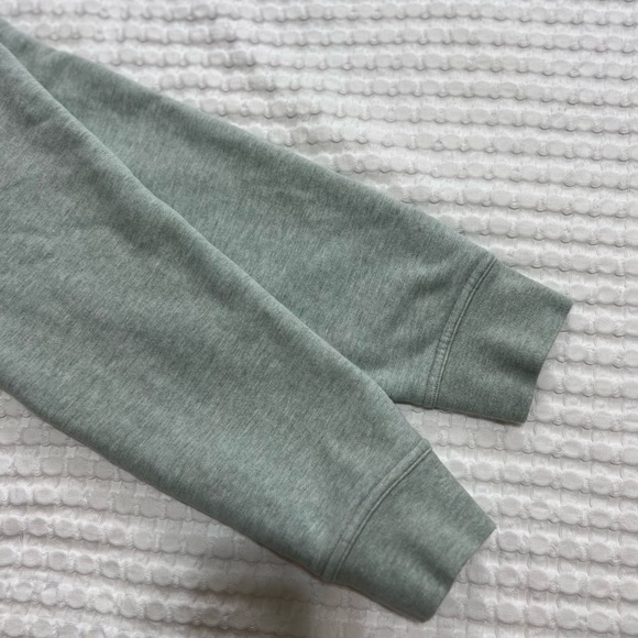 Lululemon All Yours Crew Terry Sweatshirt in Heathered Island Mist - Picture 10 of 10